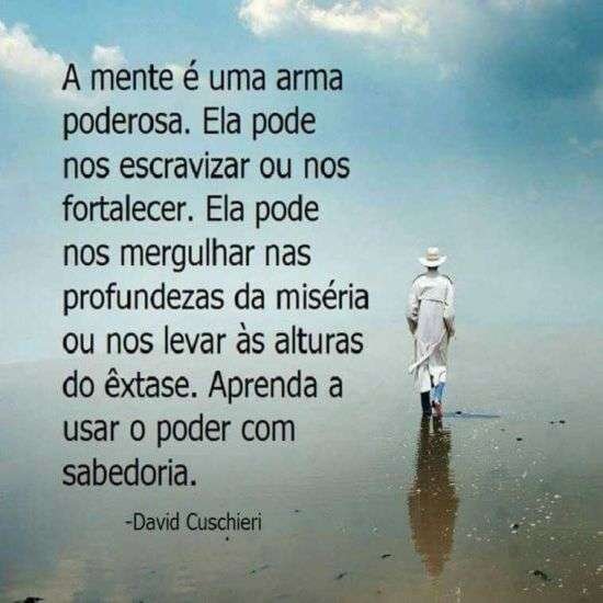 A mente é poderosa