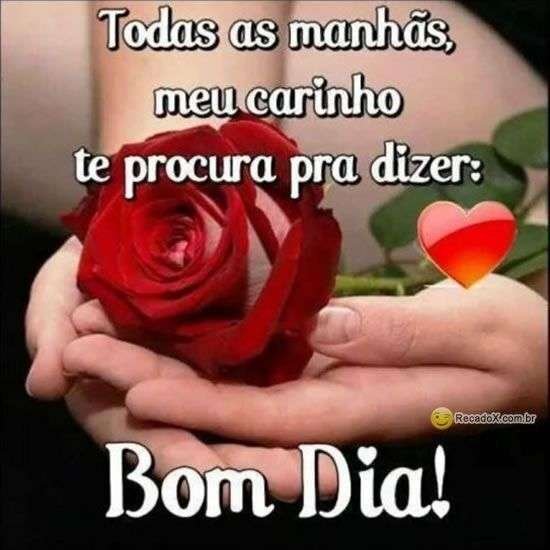 Dizer bom dia