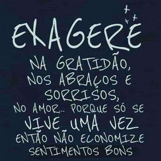 Exagere na gratidão