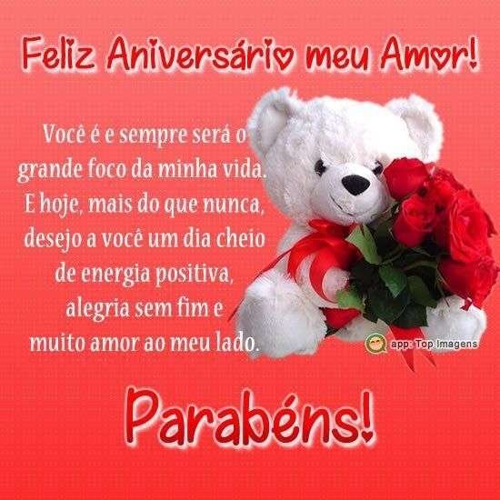 Feliz Aniversário meu Amor
