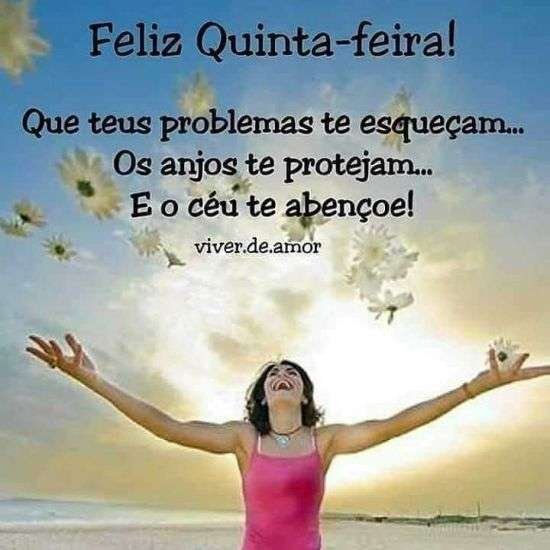 Feliz quinta-feira