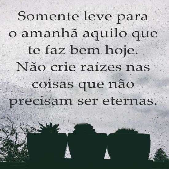 Levar para o amanhã