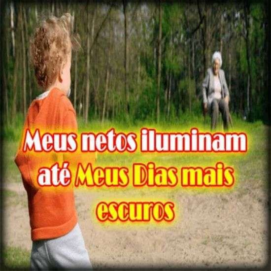 Meus netos iluminados