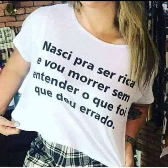 Nasci pra ser rica