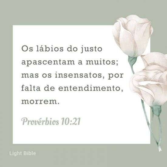 Provérbios 10:21