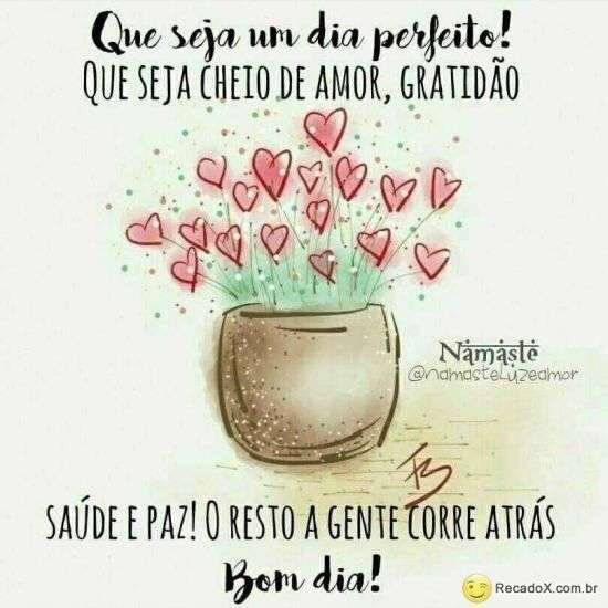 Que seja um dia perfeito