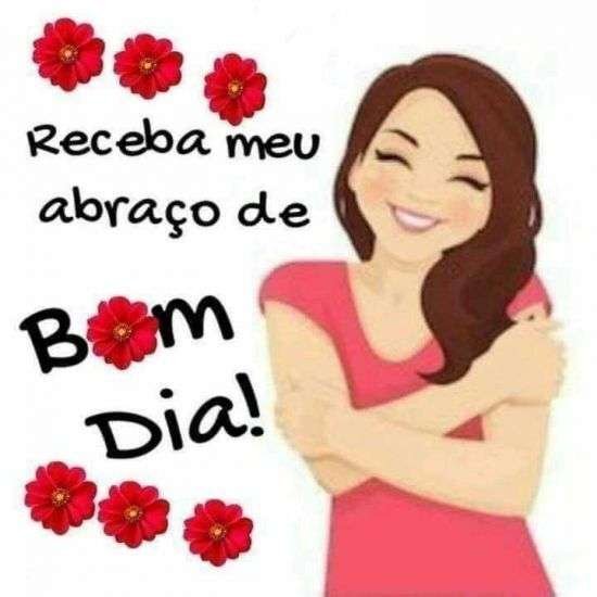 Abraço de bom dia
