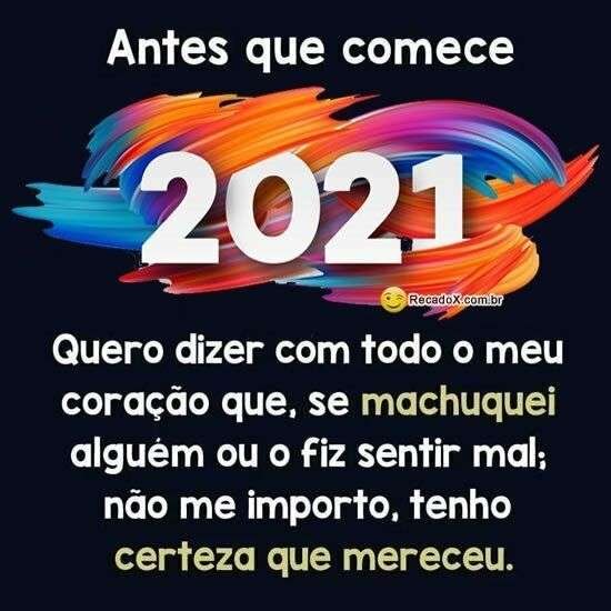 Antes do ano novo