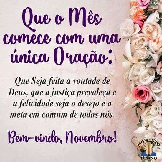 Bem-vindo Novembro