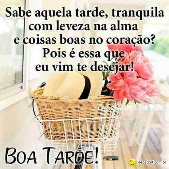 Boa tarde