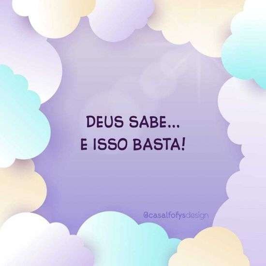 Deus sabe