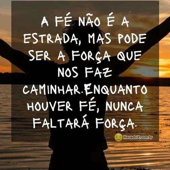 Força para caminhar