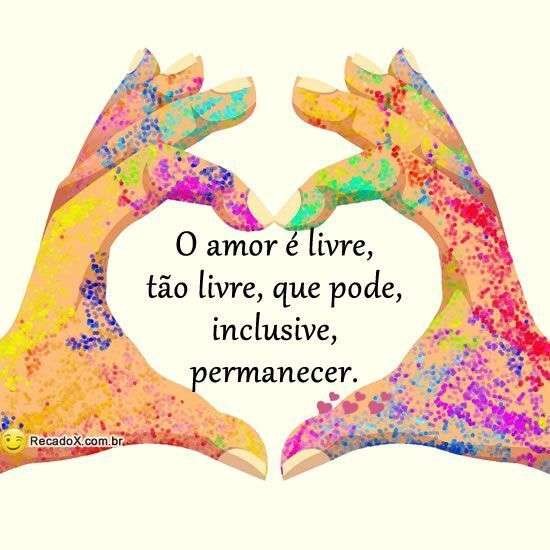 O amor é livre