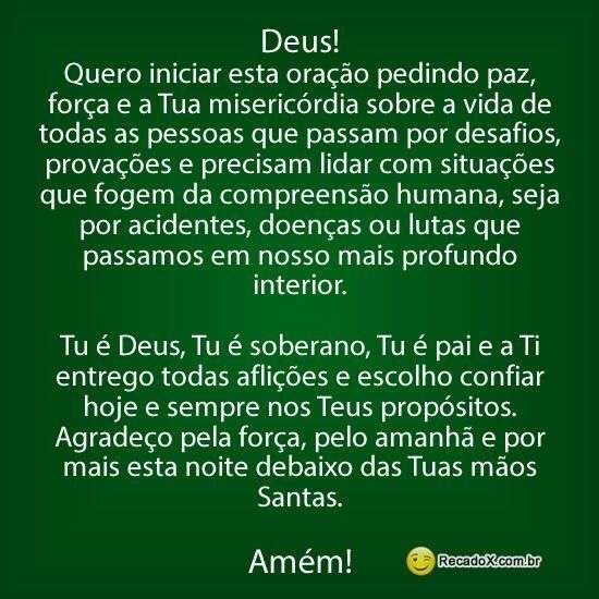 Oração a Deus