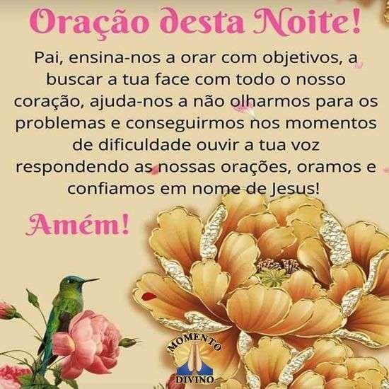Oração desta noite!
