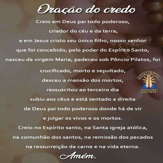 Oração do Credo