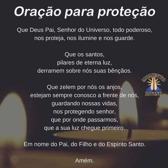 Oração para proteção