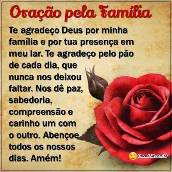 Oração pela família