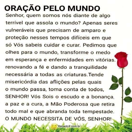 Oração pelo mundo