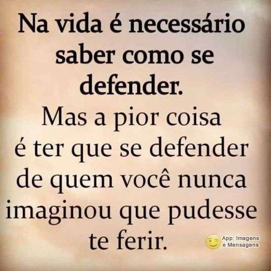 Saber se defender