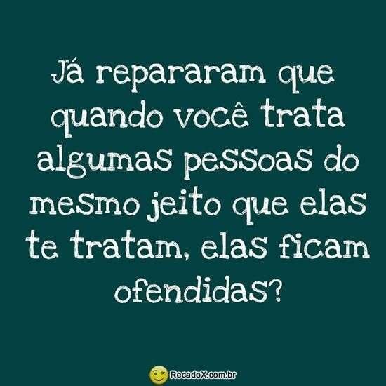 Tratar algumas pessoas