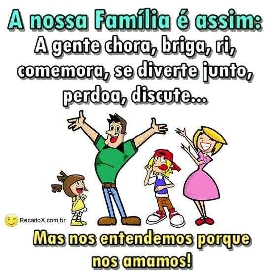 A nossa família
