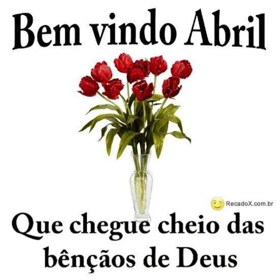 Bem-vindo abril