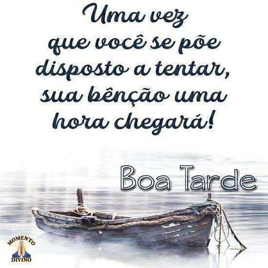 Boa tarde