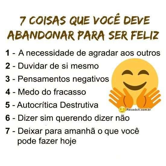 Coisas para abandonar