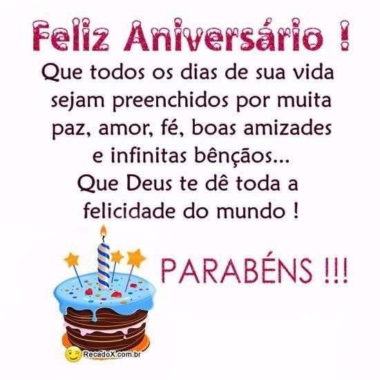 Feliz aniversário