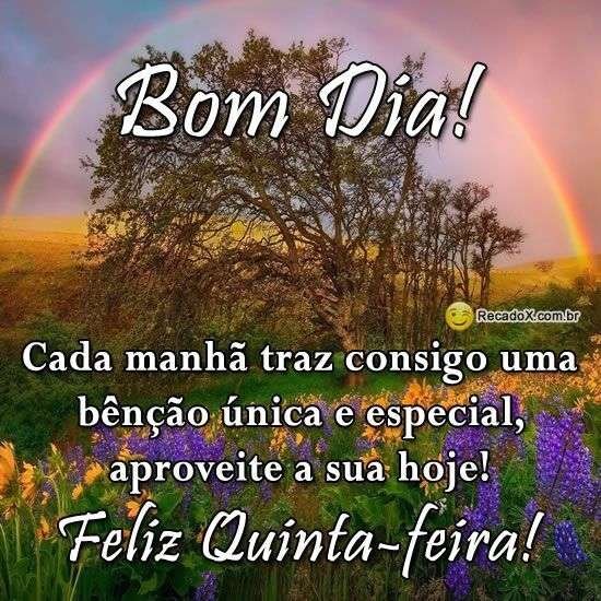 Feliz quinta-feira