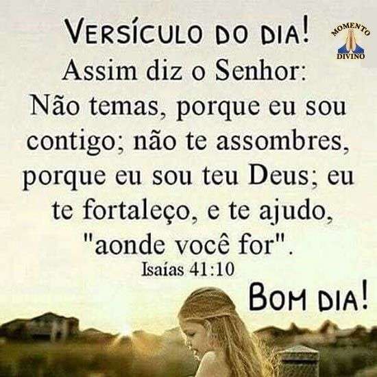 Versículo do dia