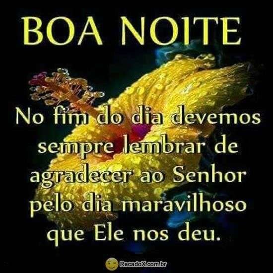 Boa noite