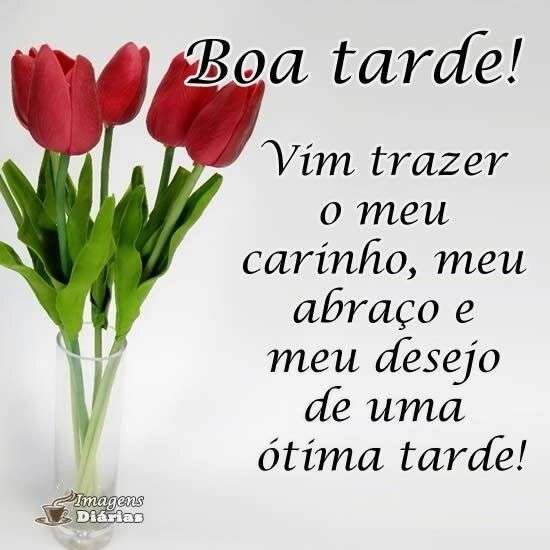 Boa tarde