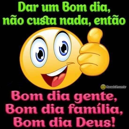 Bom dia