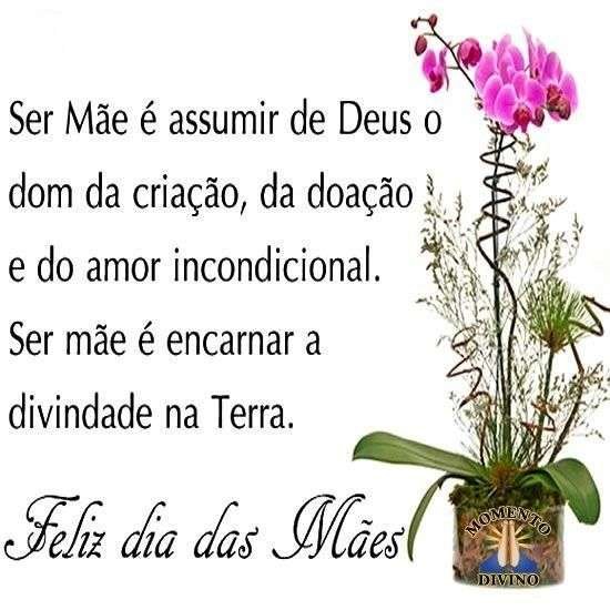 Feliz dia das mães