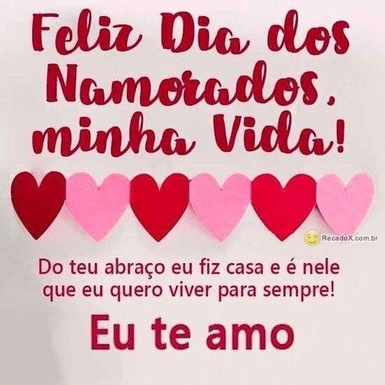 Feliz dia dos namorados