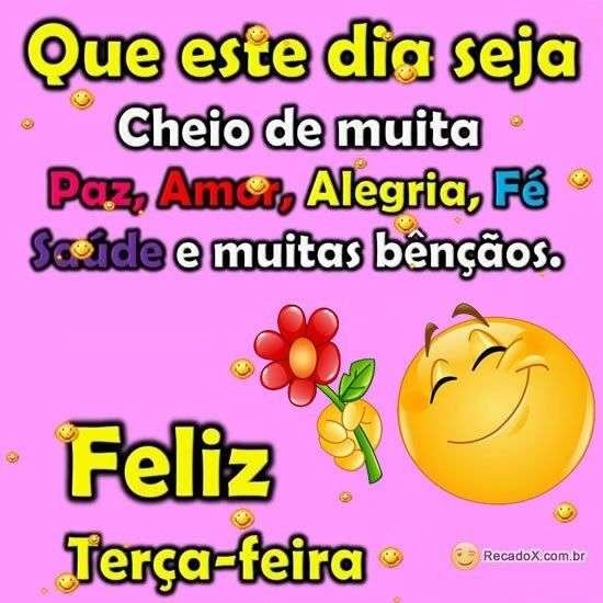 Feliz terça-feira