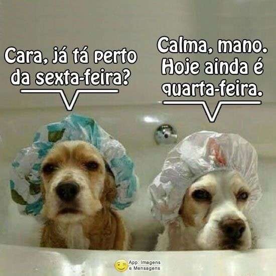 Já tá perto da sexta