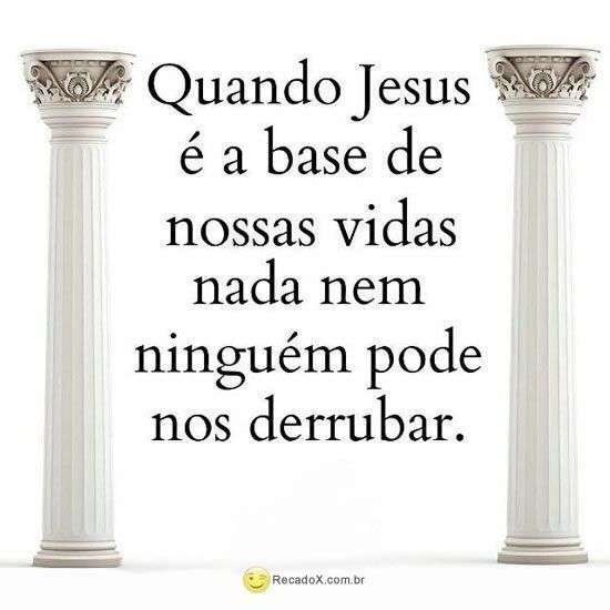 Jesus é a base
