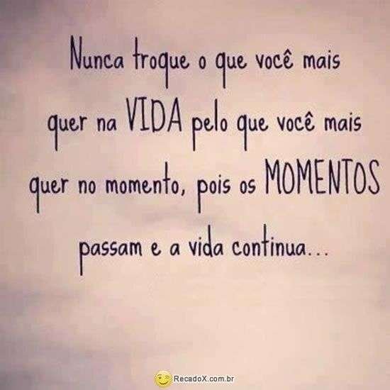 Momentos passam