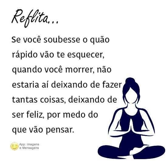 O que os outros vão pensar