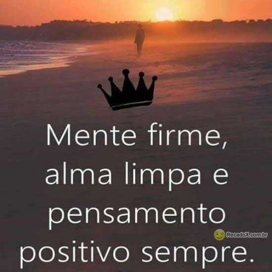 Pensamento positivo sempre