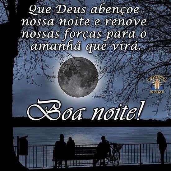 Que Deus abençoe nossa noite