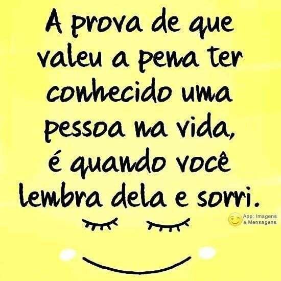 A prova que vale a pena