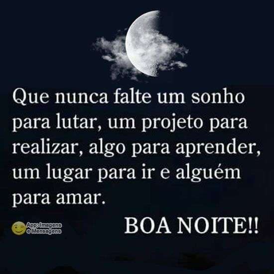 Boa noite