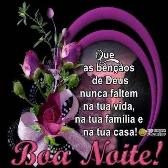 Boa noite com bênçãos