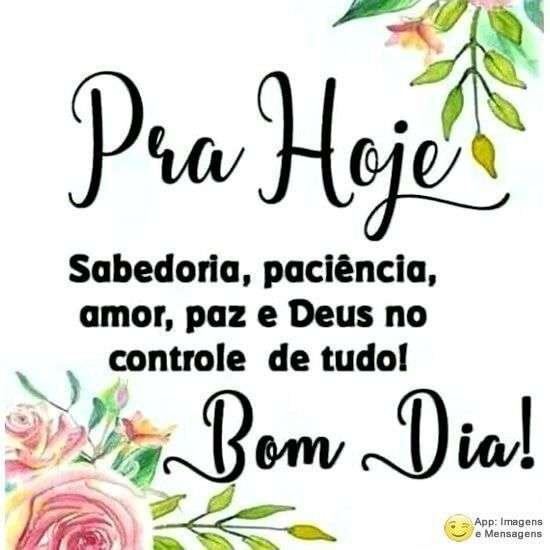 Bom dia