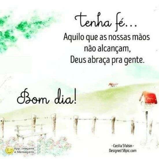 Bom dia com fé