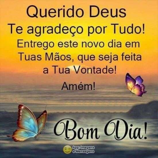 Bom dia Deus